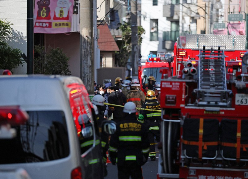 執行官刺傷事件の現場