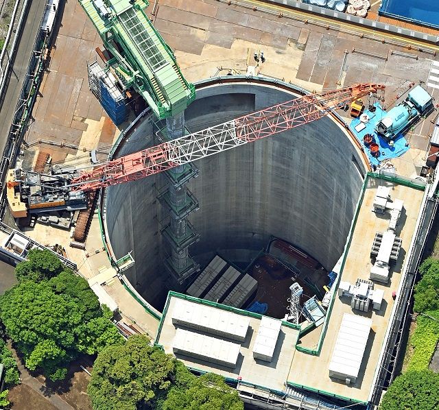 リニア中央新幹線工事現場