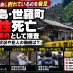 広島県世羅町の死亡事件を説明するAI生成画像。実際の現場や関係者の写真ではありません