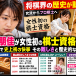 西山朋佳が白玲通算5期で女性初の棋士資格を獲得したニュースの解説画像